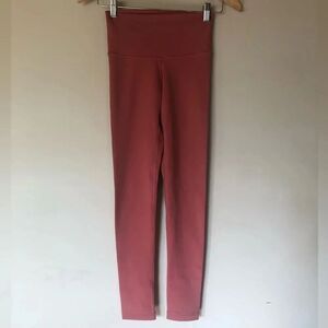 ♦️ TNA | Burnt Red Colour Leggings